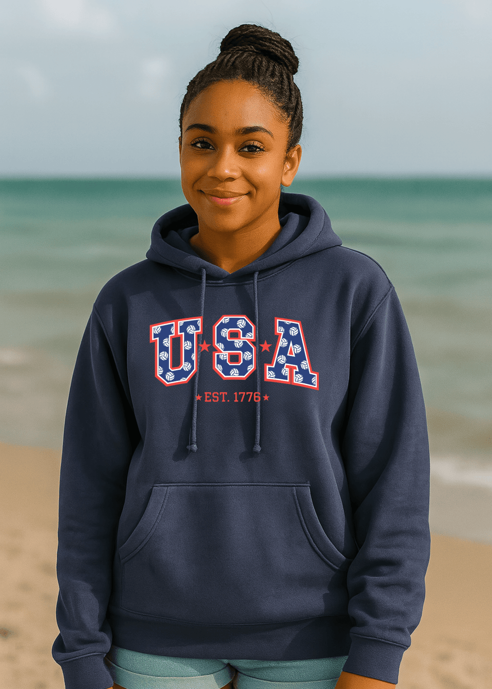 USA Stars 1776 Sweatshirt